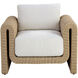 Tibi Natural / Louis Cream Outdoor Lounge Chair